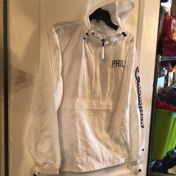 Champion Philadelphia Philly Windstopper Jacket Men’s Small - Picture 7 of 11